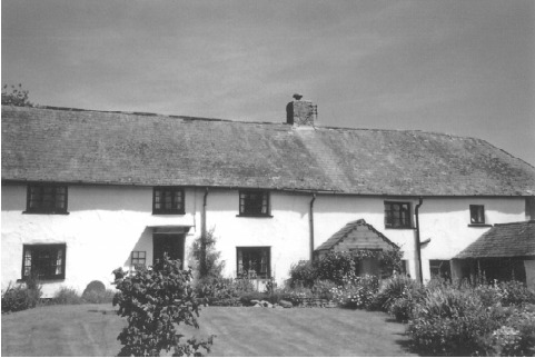 Middlecott, a 17th century farmhouse